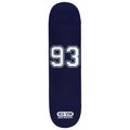 411VM Athletic 93 Skateboard Deck - Navy - 8.25"