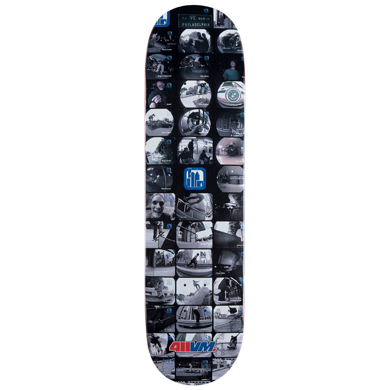 411VM Metrospective Frame Grab Skateboard Deck - 8.25"