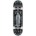5Boro Cinco Barrios Skateboard Complete - Black - 8.25"