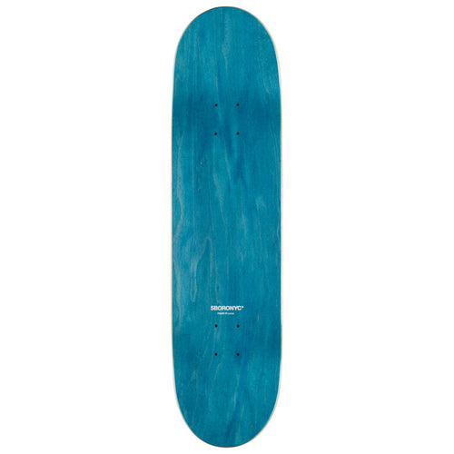 5Boro Keith Hardy Pro Skateboard Complete - Blue Stain - 8.25"