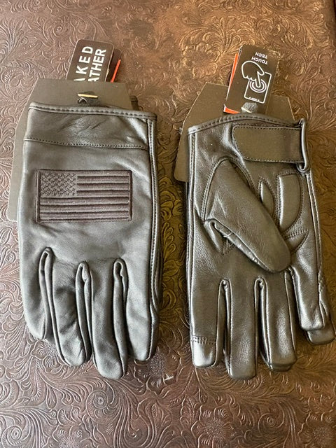 8241.F - USA REFLECTIVE FLAG- Men's Full Finger Gloves