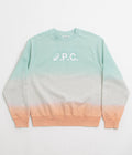 A.P.C. Stone Dip Dye Sweatshirt in Multicolour