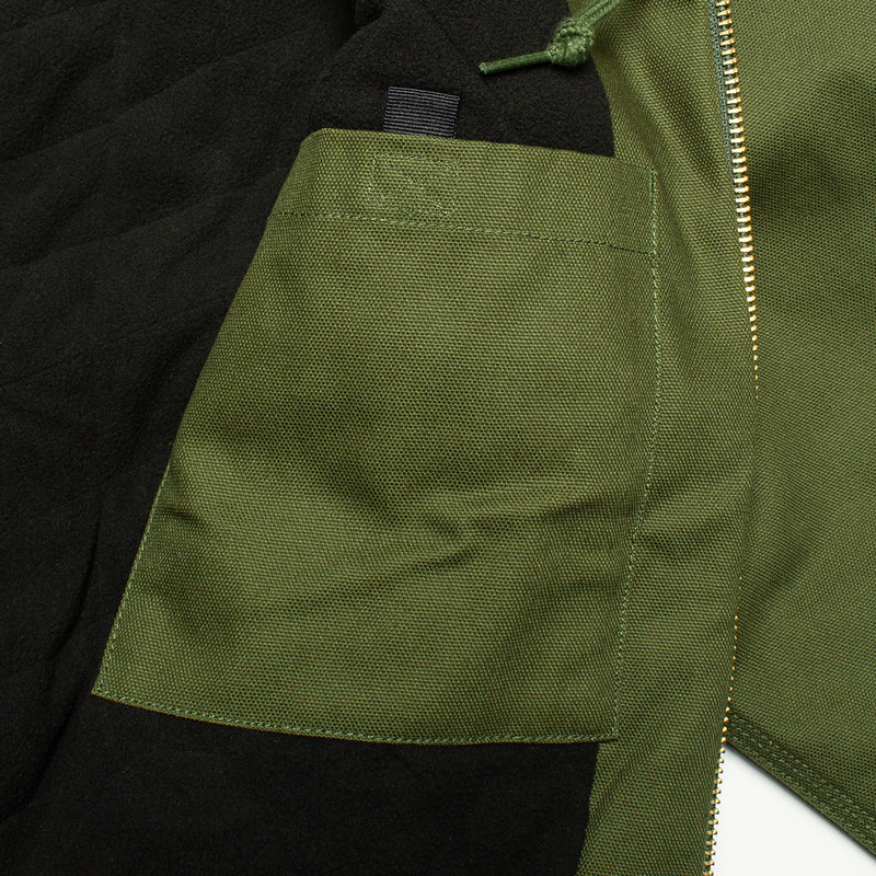 Carhartt WIP | Active Jacket - Rigid Dearborn Canvas
Style # I023083-2BR
Color : Tarragon
