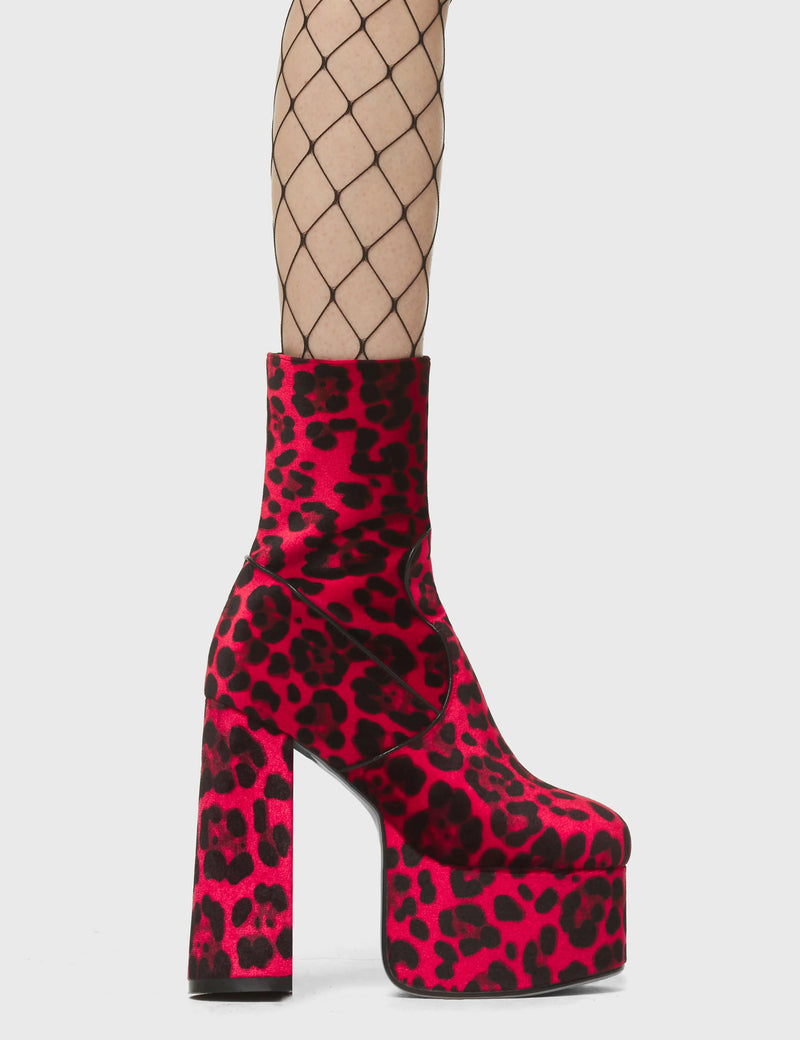 Adore You Platform Ankle Boots lamodawebsite
