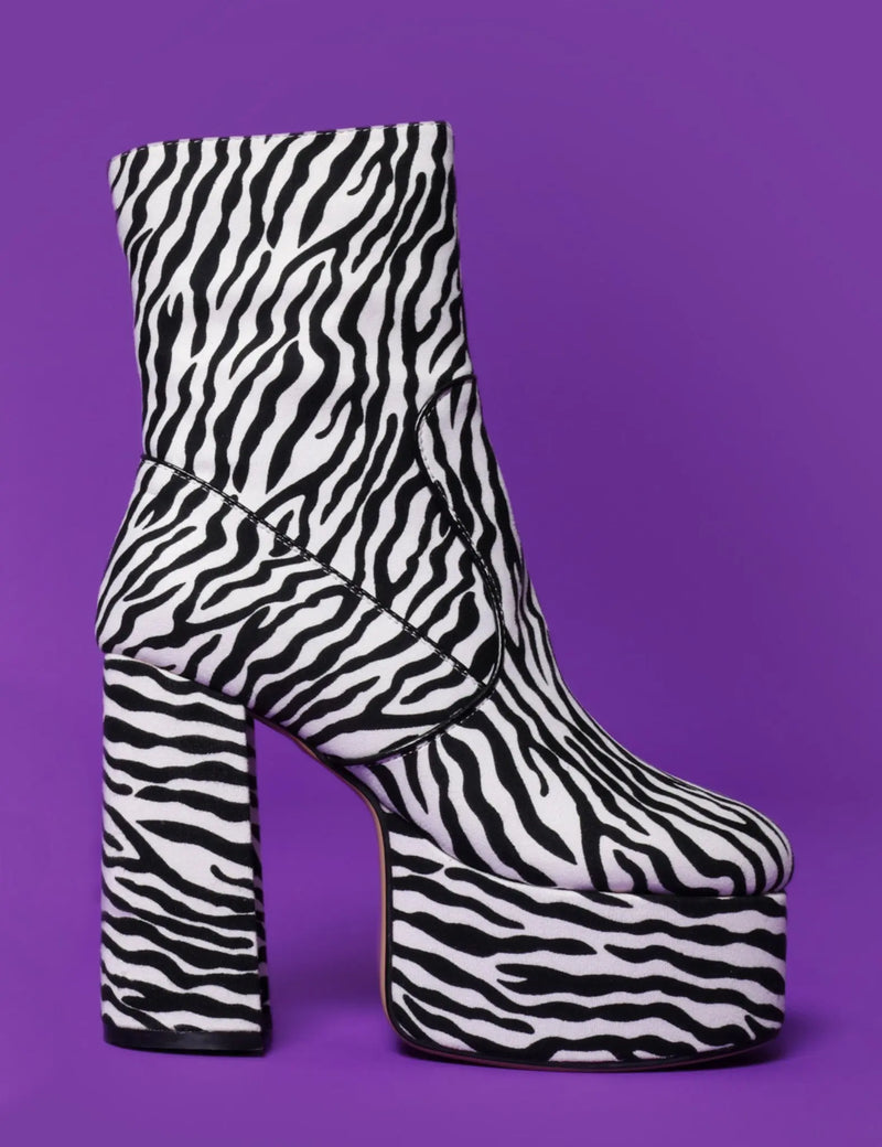 Adore You Platform Ankle Boots lamodawebsite