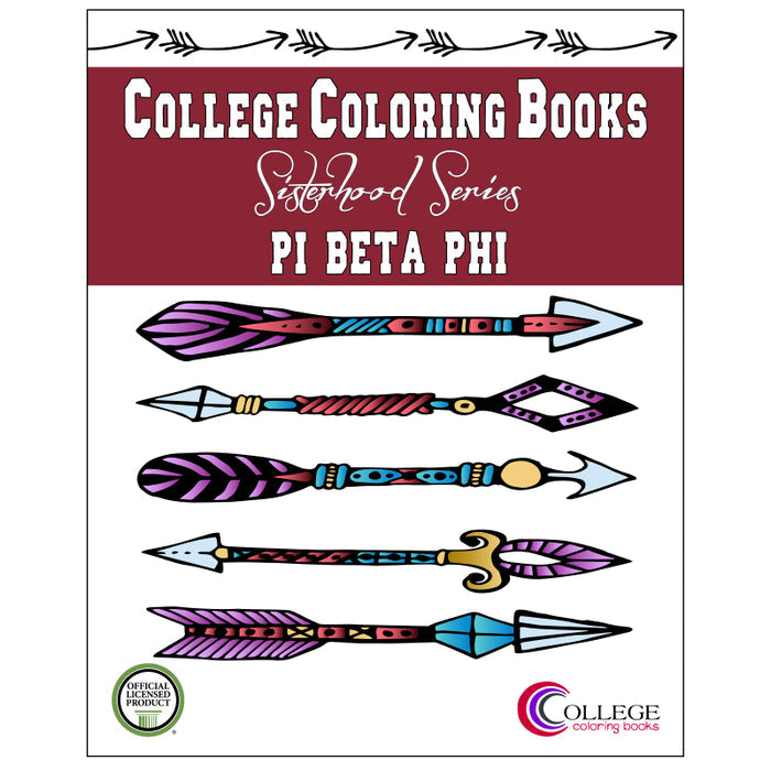 Adult Coloring Book - Pi Beta Phi