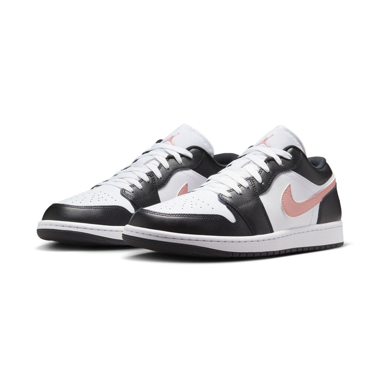 Air Jordan 1 Low 'Black Pink Rust' Men's Shoes