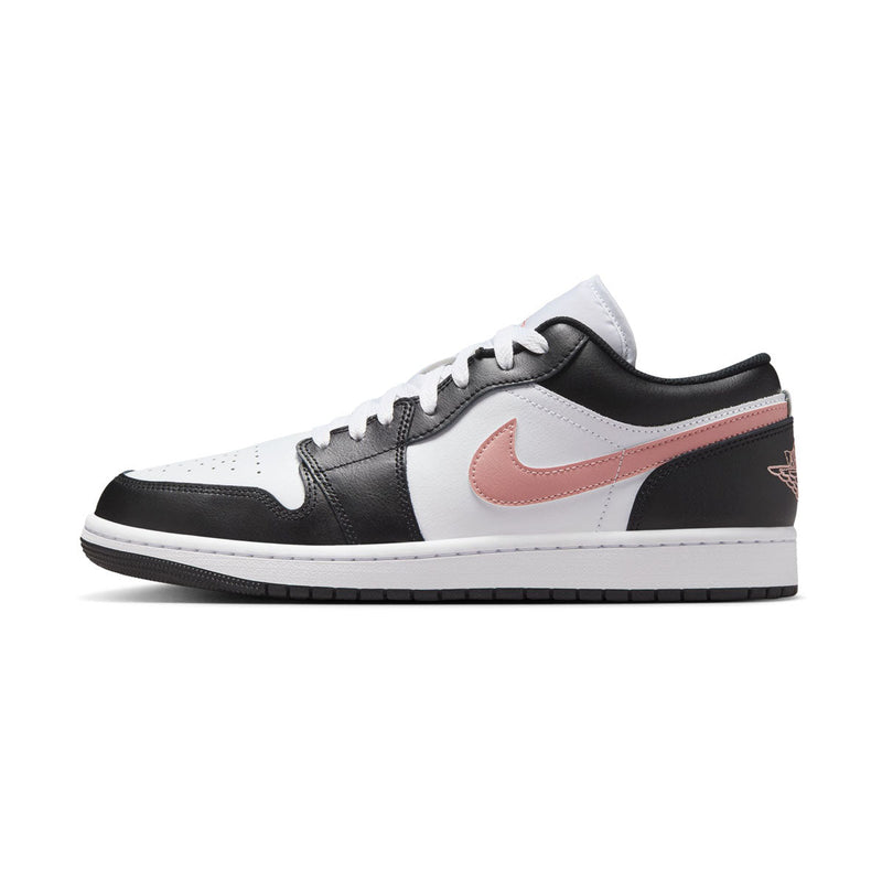 Air Jordan 1 Low 'Black Pink Rust' Men's Shoes