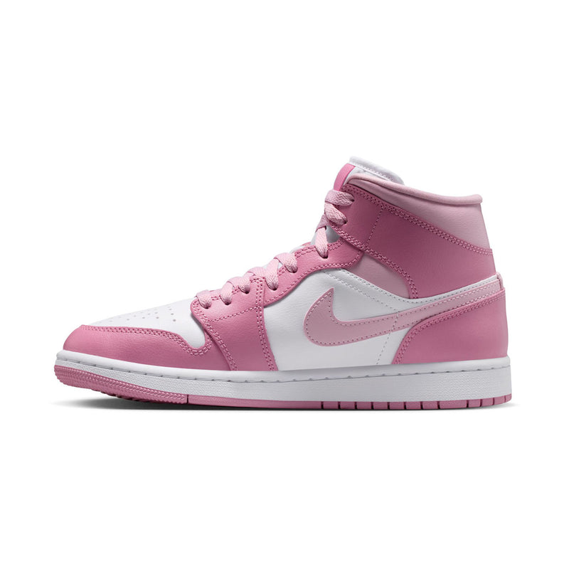 Air Jordan 1 Mid 'Elemental Pink Iced Carmine' Women's Shoes