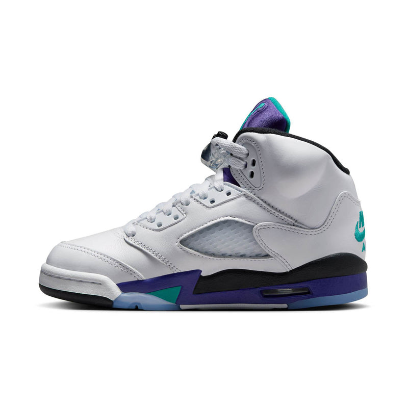 Air Jordan 5 Retro 'Grape' Big Kids' Shoes