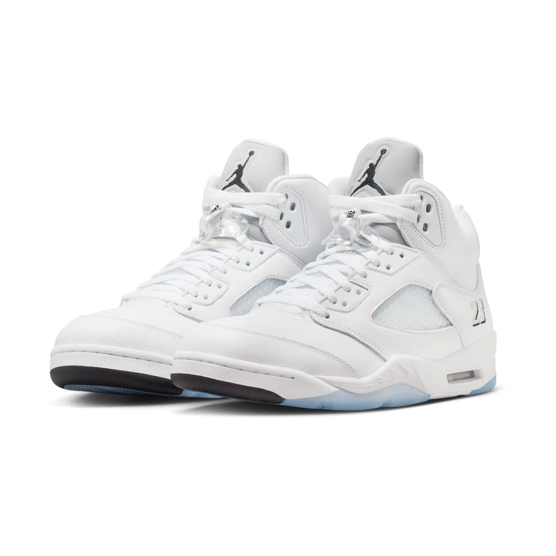 Air Jordan 5 Retro OG 'White Metallic' Men's Shoes