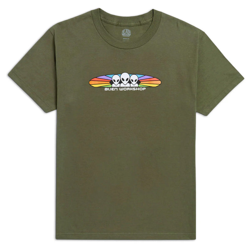 Alien Workshop Spectrum T-Shirt - Fatigue Green