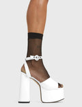 All For You Platform Sandals lamodawebsite
