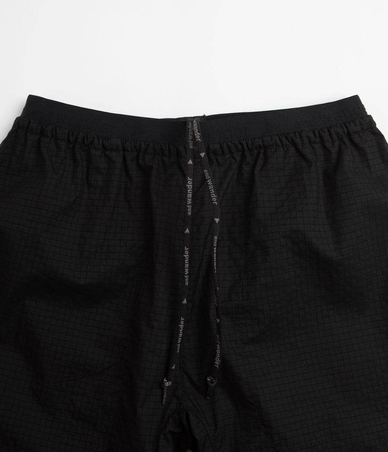 and wander Breath Rip Light Pants in Black