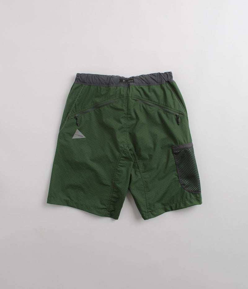 and wander Breath Rip Shorts in Green
