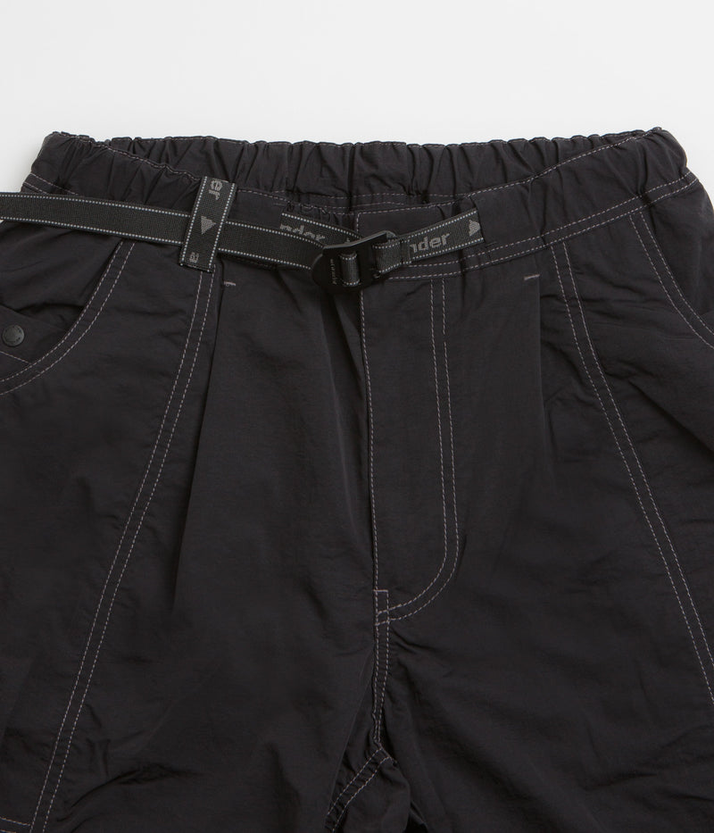 and wander Crinkled Nylon Pants in Black
