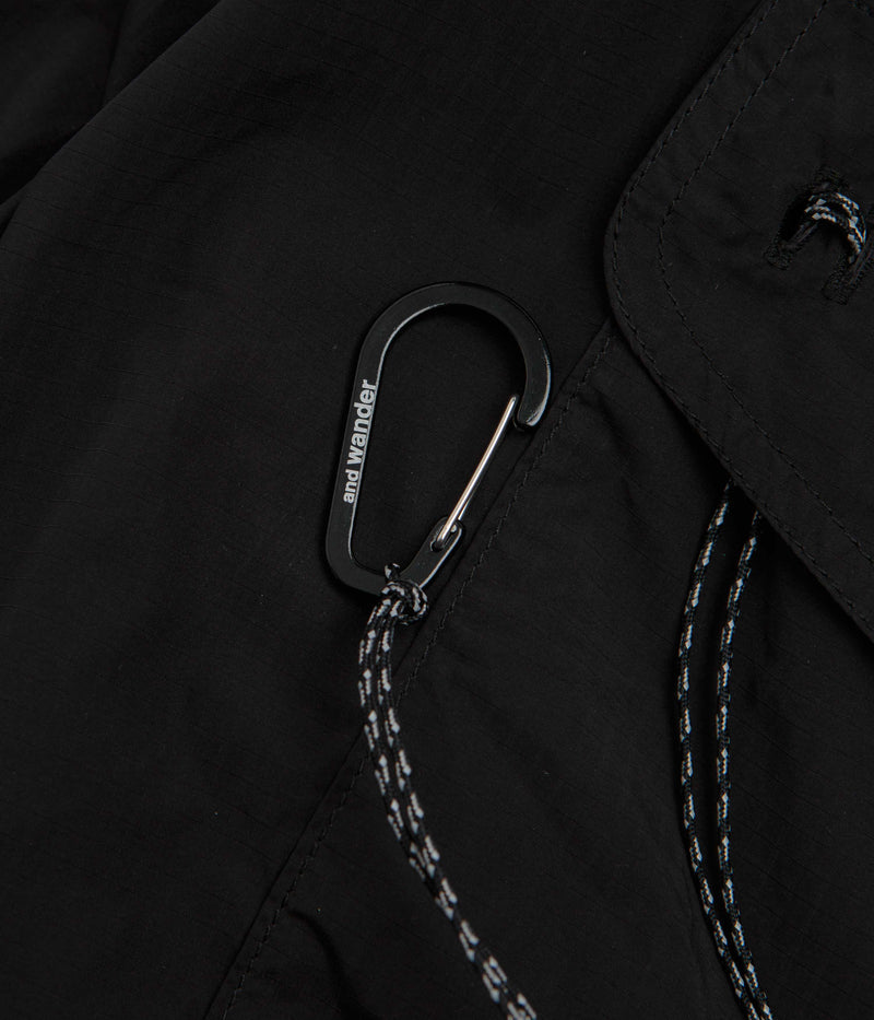 and wander Oversized Cargo Pants in Black