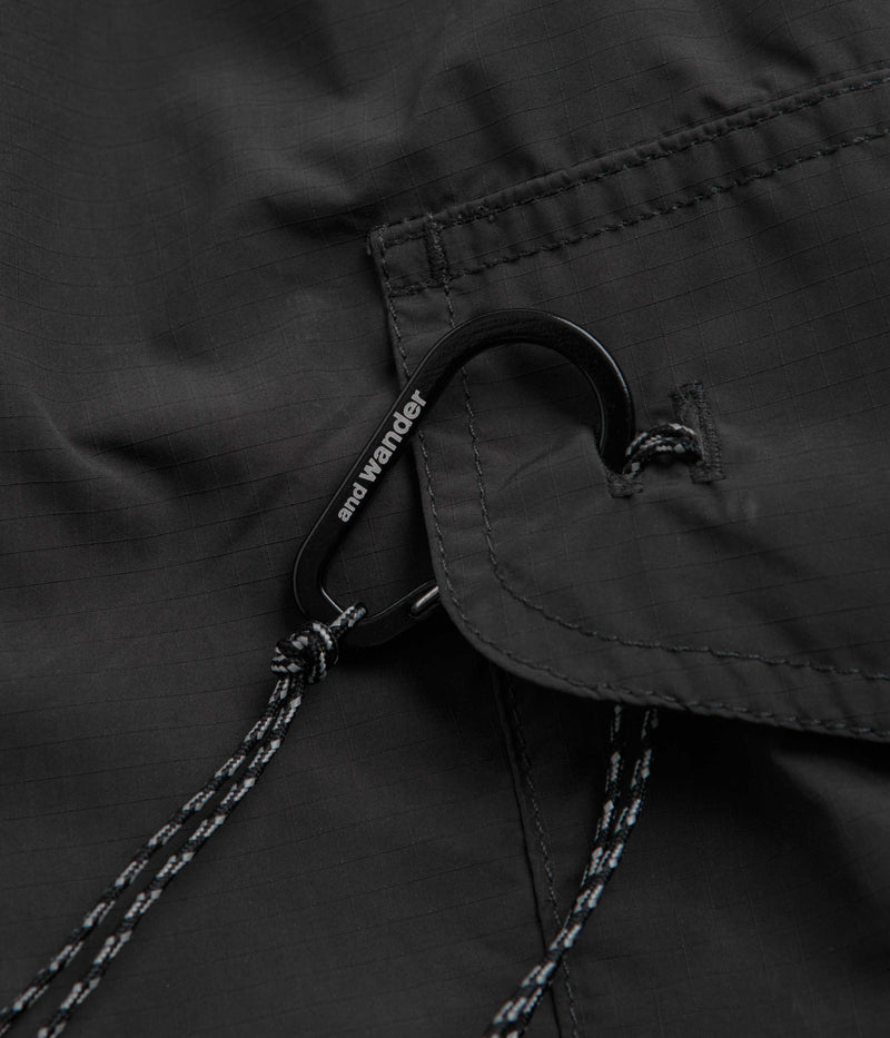 and wander Oversized Cargo Pants in Charcoal