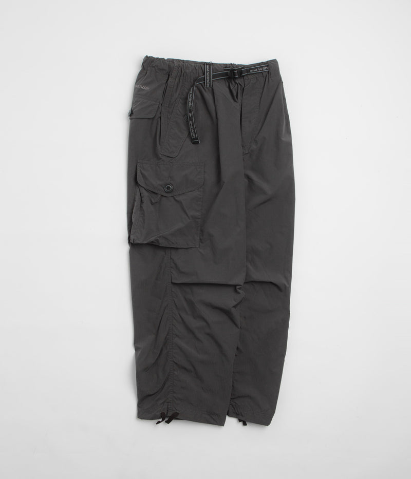 and wander Oversized Cargo Pants in Charcoal