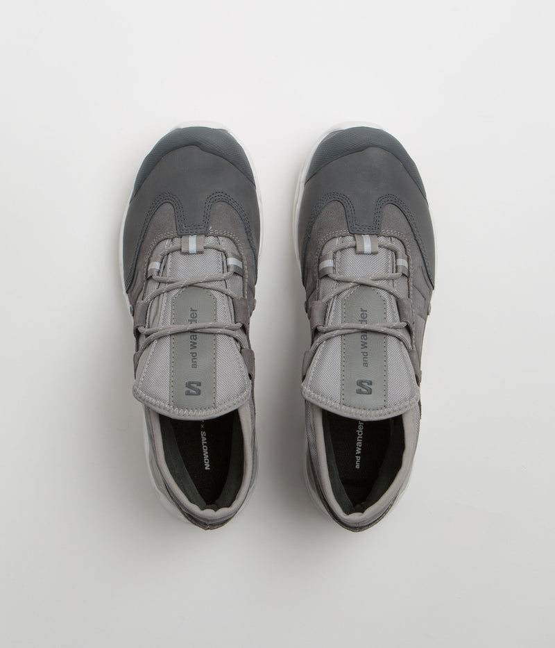 and wander x Salomon Jungle Ultra Low Shoes in Grey