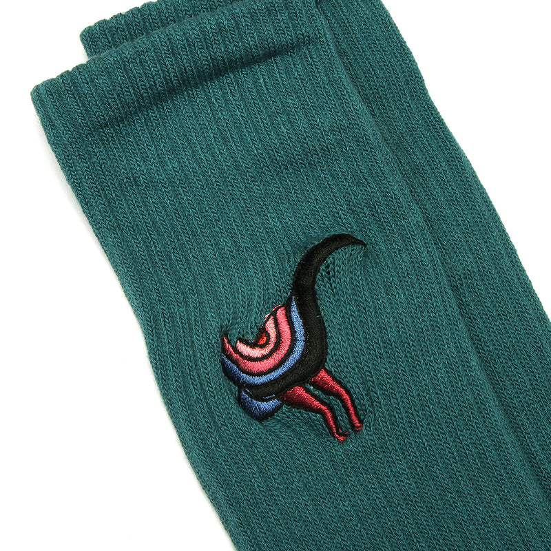 by Parra | Angry Duck Socks
Color : Pine Green