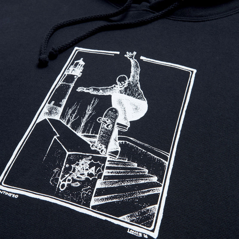 Anti-Hero BA Lance Hoodie - Navy/White