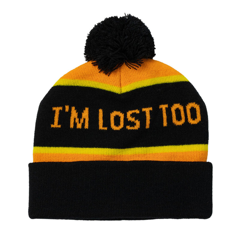 Anti-Hero I'm Lost Too Pom Beanie - Orange/Black/Yellow