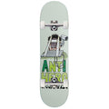 Anti-Hero Kanfoush Anti Intelligence Skateboard Complete - White - 8.40"