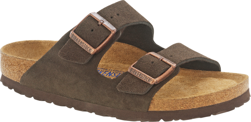 Arizona Soft Footbed Mocha Suede
