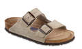 Arizona Soft Footbed Taupe Suede