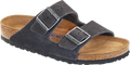Arizona Soft Footbed Velvet Grey Suede