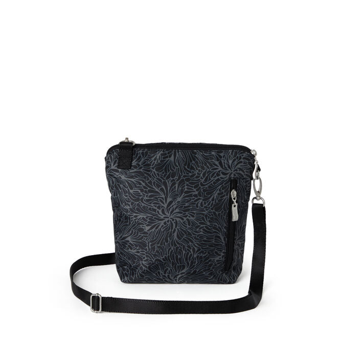 Baggallini Modern Pocket Crossbody - Midnight Blossom