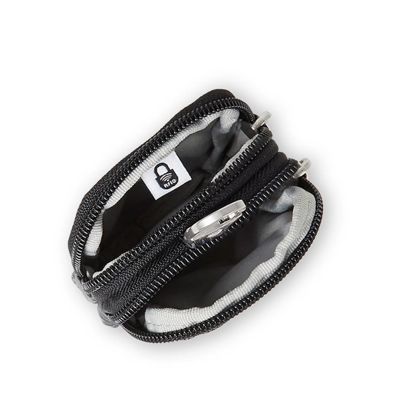 Baggallini On the Go Mini Pouch - Midnight Blossom Print
