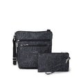 Baggallini Pocket Crossbody - Midnight Blossom