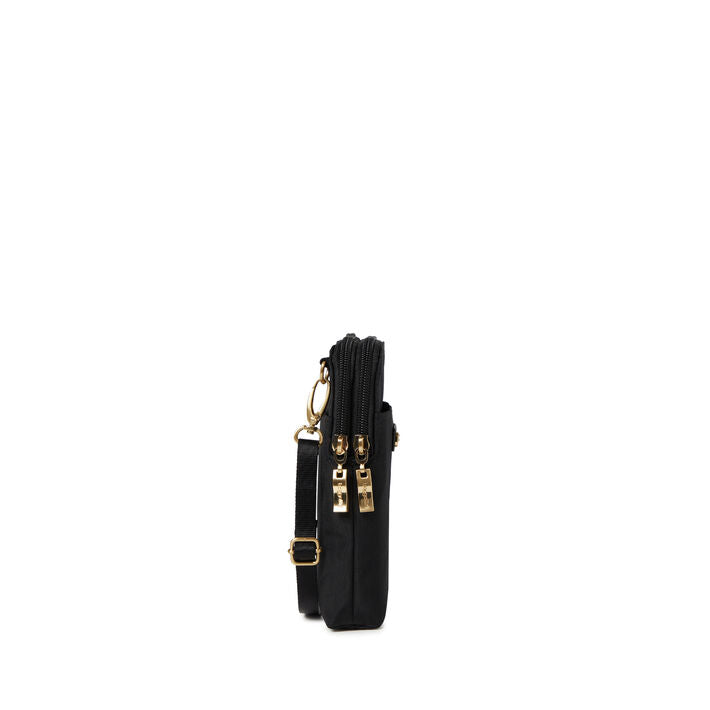 Baggallini Take Two Bryant Crossbody - Black W/ Gold Hardware