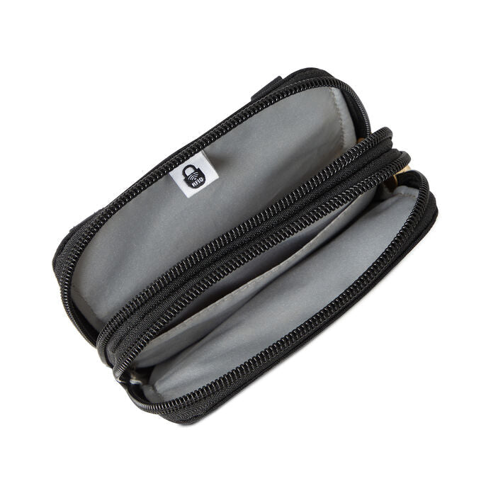 Baggallini Take Two Bryant Crossbody - Black W/ Gold Hardware