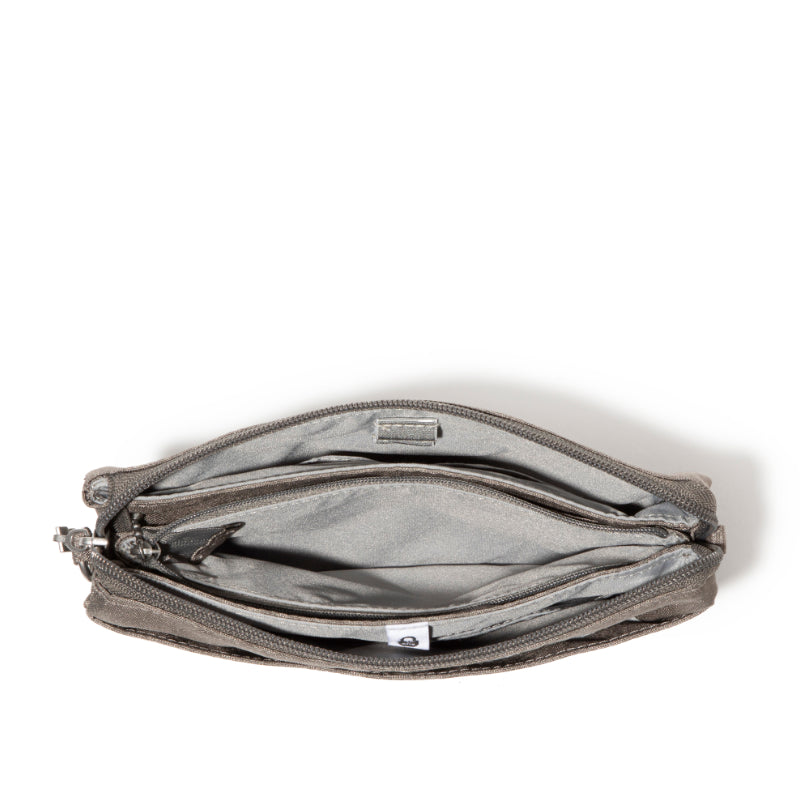 Baggallini The Only Mini Bag – Sterling Shimmer