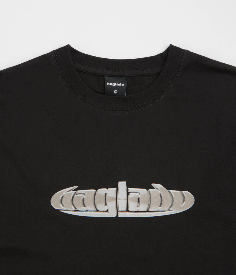 Baglady Metal T-Shirt in Black