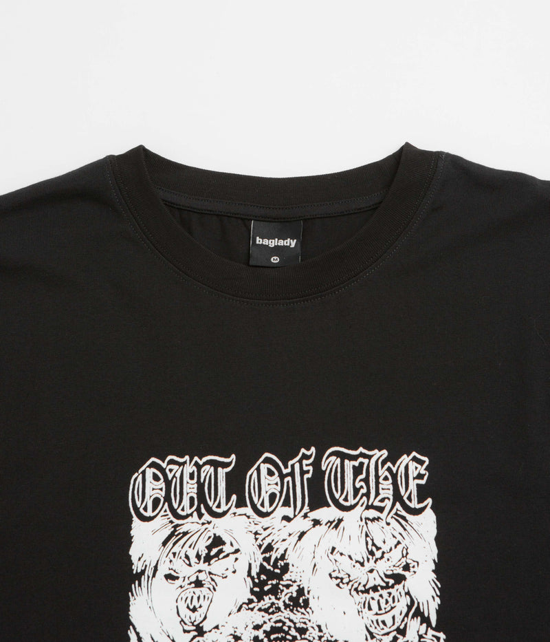 Baglady x DDF Out Of The Woods T-Shirt in Black