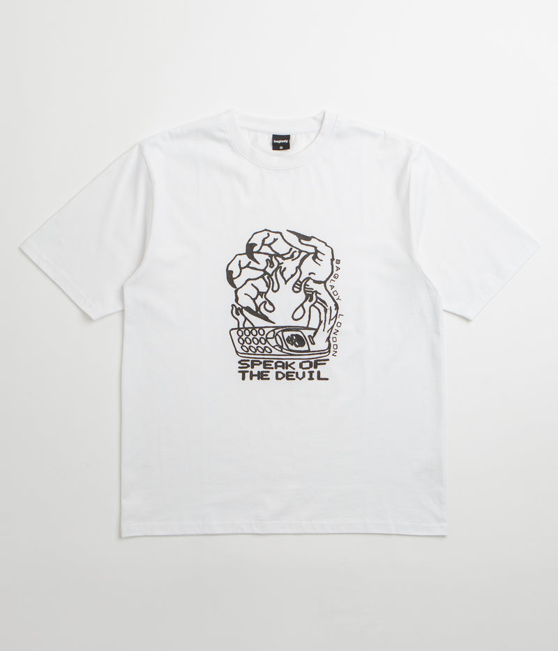 Baglady x DDF Speak Of The Devil T-Shirt in White