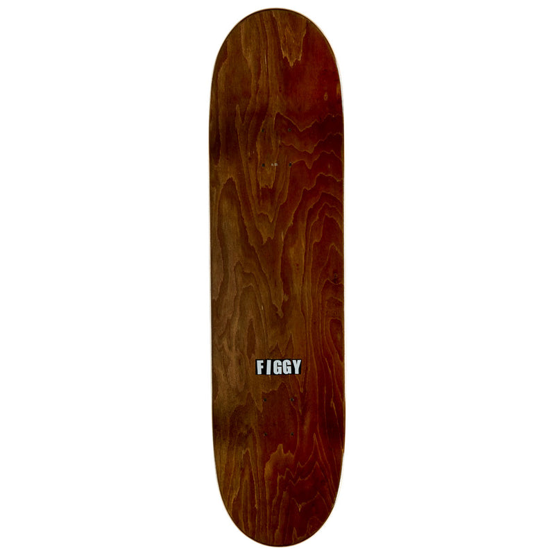 Baker Justin Figgy Figueroa Head On Collision Skateboard Deck - 8.25"