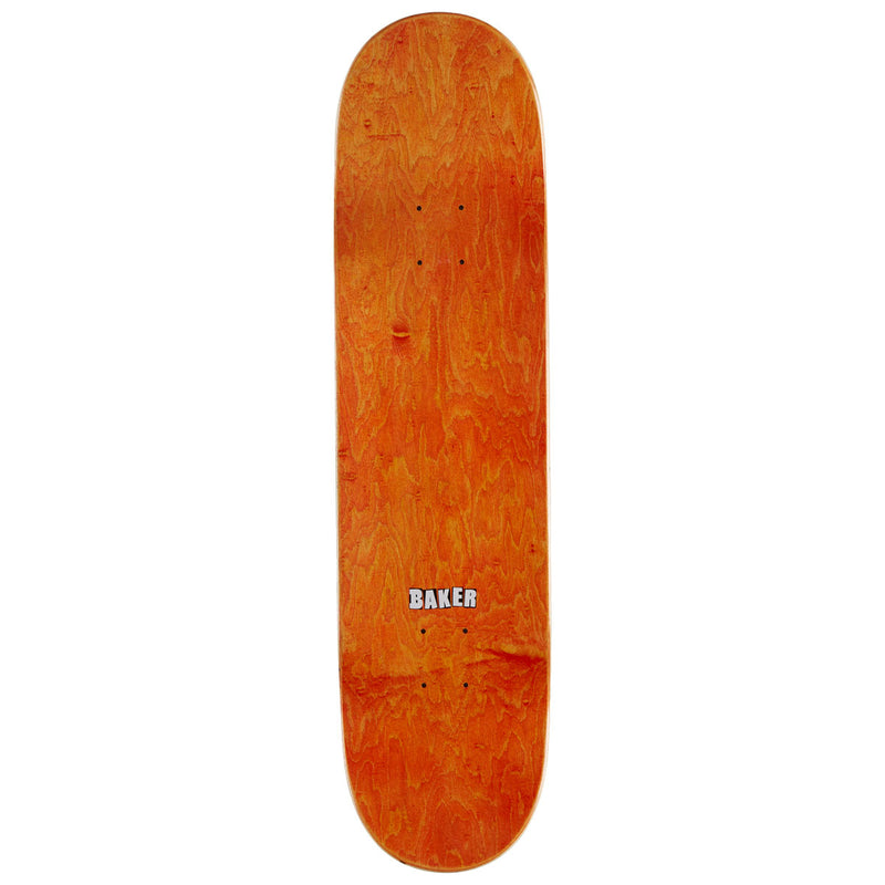 Baker Tyson Peterson Rasta Skull B2 Skateboard Deck - 8.25"