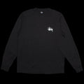 Basic Stussy Pigment Dyed L/S T-Shirt Style # 1994879 Color : Black