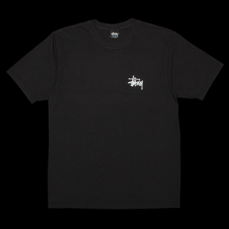 Basic Stussy Pigment Dyed T-Shirt Style # 1904879 Color : Black