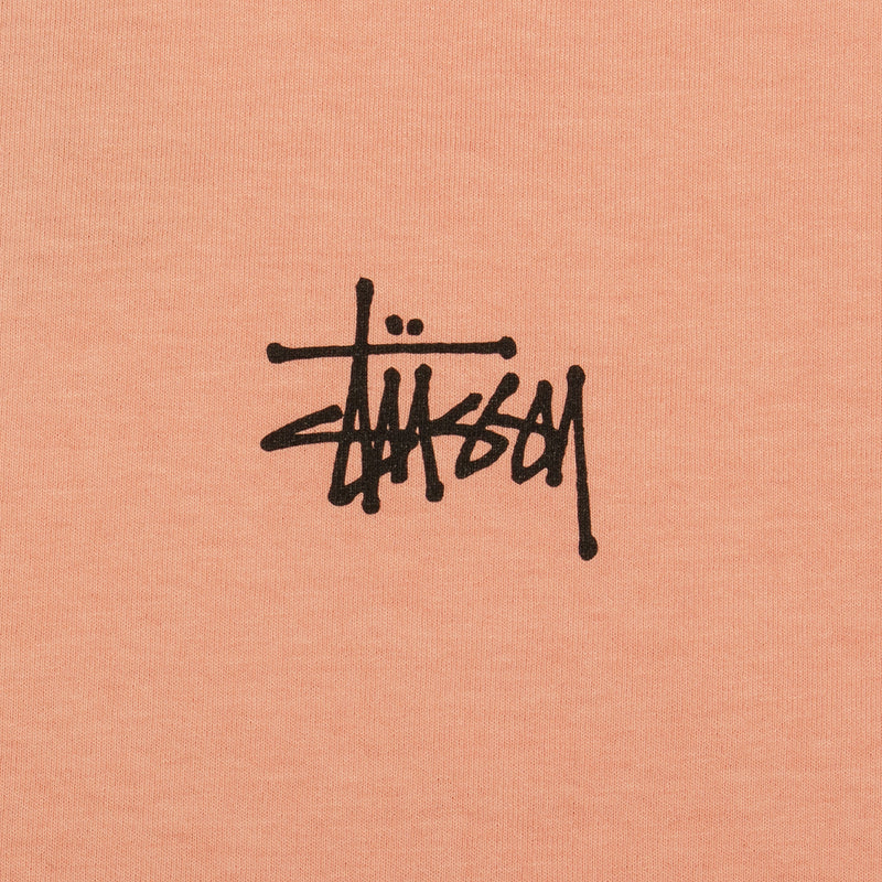 Stussy | Basic Stussy Pigment Dyed T-Shirt Style # 1905001 Color : Coral