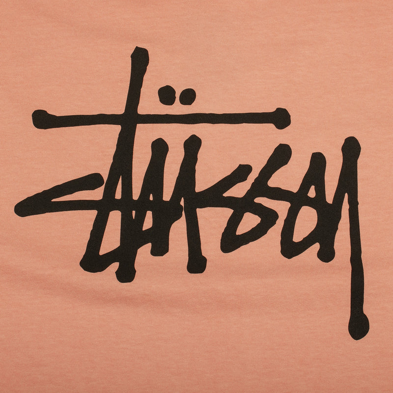 Stussy | Basic Stussy Pigment Dyed T-Shirt Style # 1905001 Color : Coral