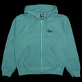 Stussy | Basic Stussy Zip Hoodie Style # 1975000 Color : Ocean