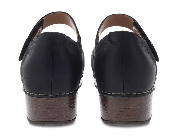 Beatrice Black Burnished Nubuck