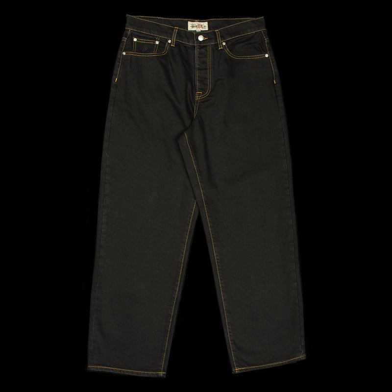 Stussy | Big Ol' Jean Washed Canvas Style # 116599 Color : Washed Black