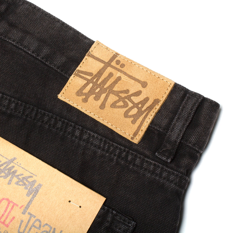Stussy | Big Ol' Jean Washed Canvas Black